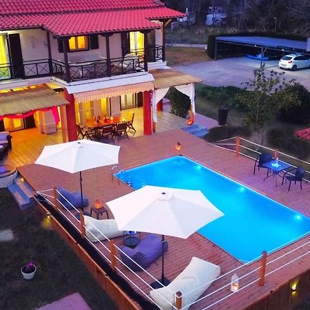 Villa Laguna Vourvourou Bagian luar foto