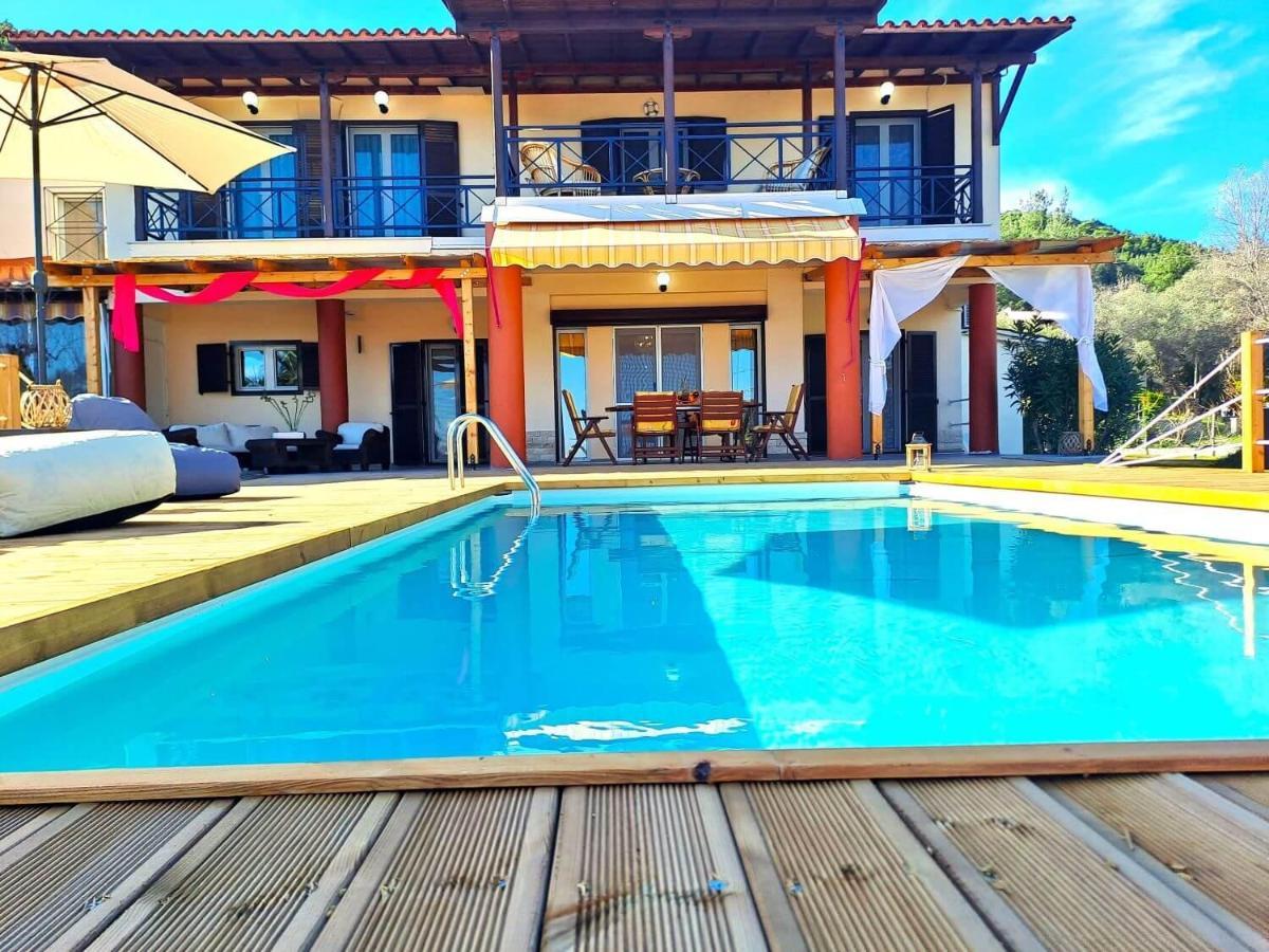 Villa Laguna Vourvourou Bagian luar foto
