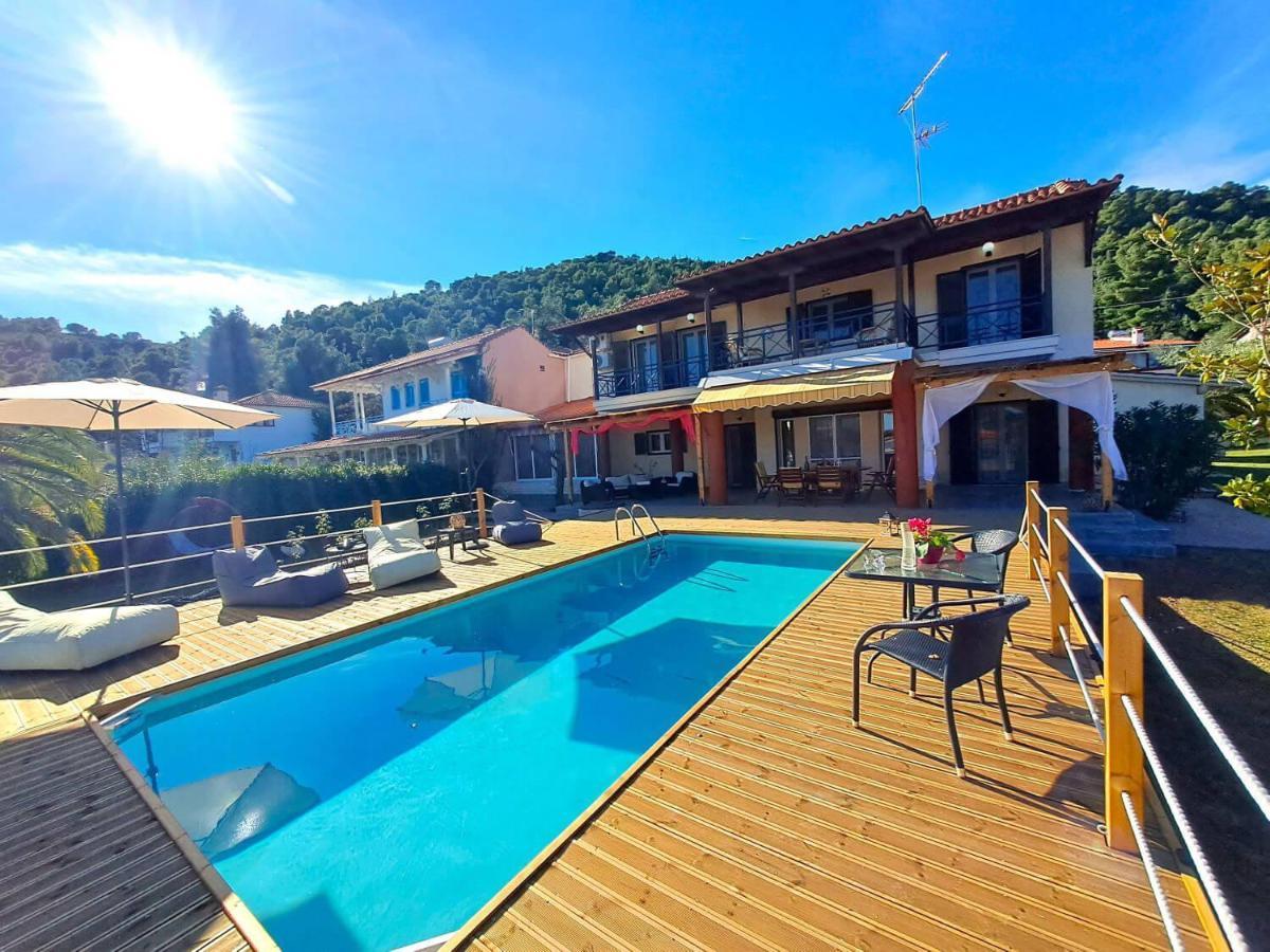 Villa Laguna Vourvourou Bagian luar foto