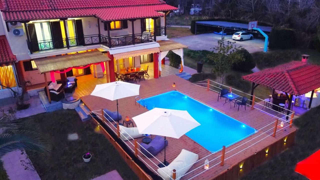 Villa Laguna Vourvourou Bagian luar foto