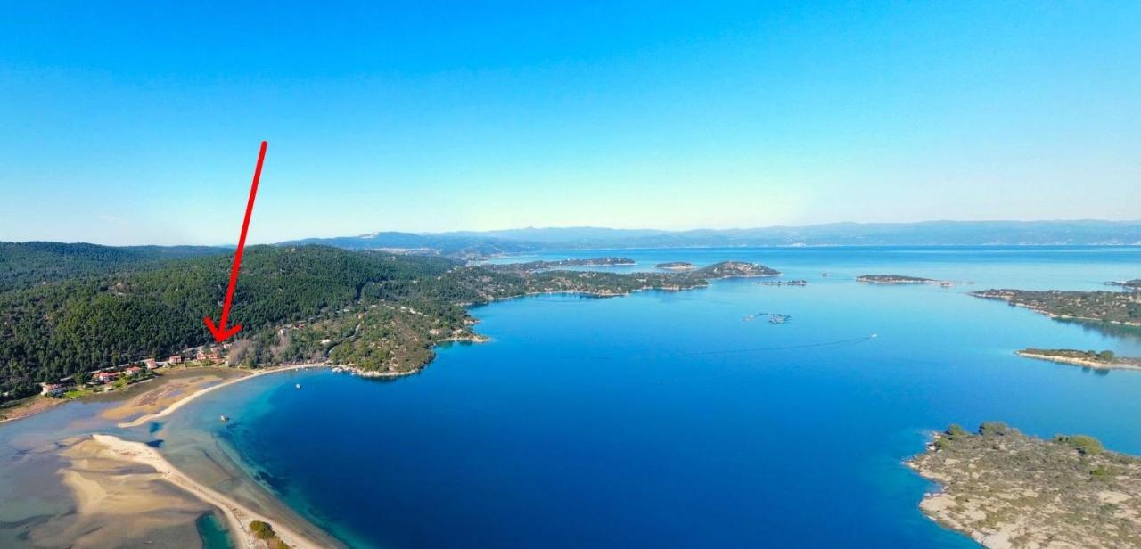 Villa Laguna Vourvourou Bagian luar foto