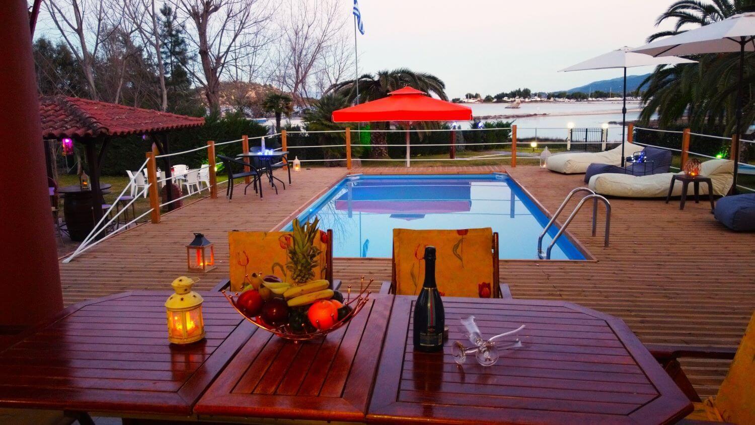 Villa Laguna Vourvourou Bagian luar foto