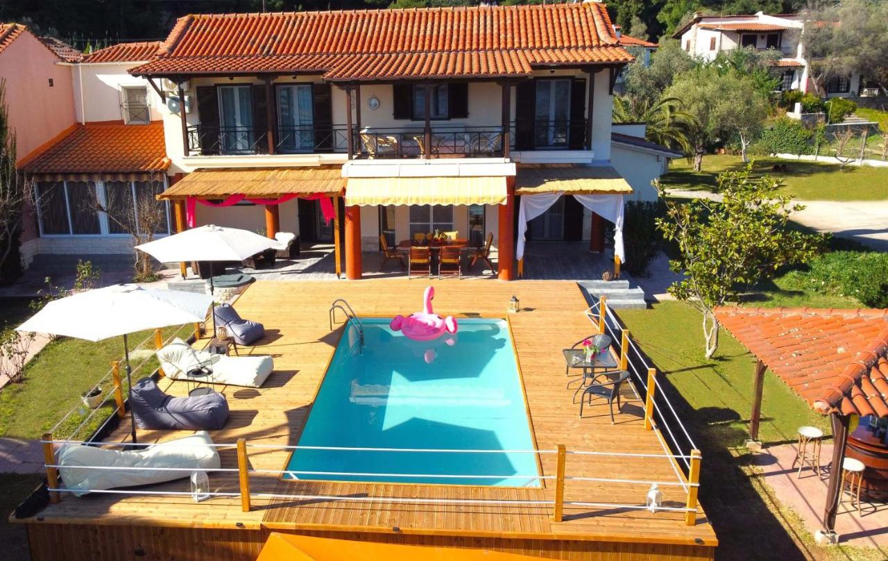 Villa Laguna Vourvourou Bagian luar foto