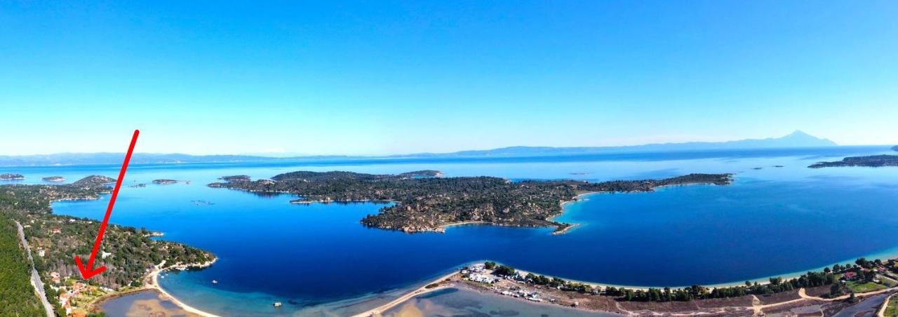Villa Laguna Vourvourou Bagian luar foto