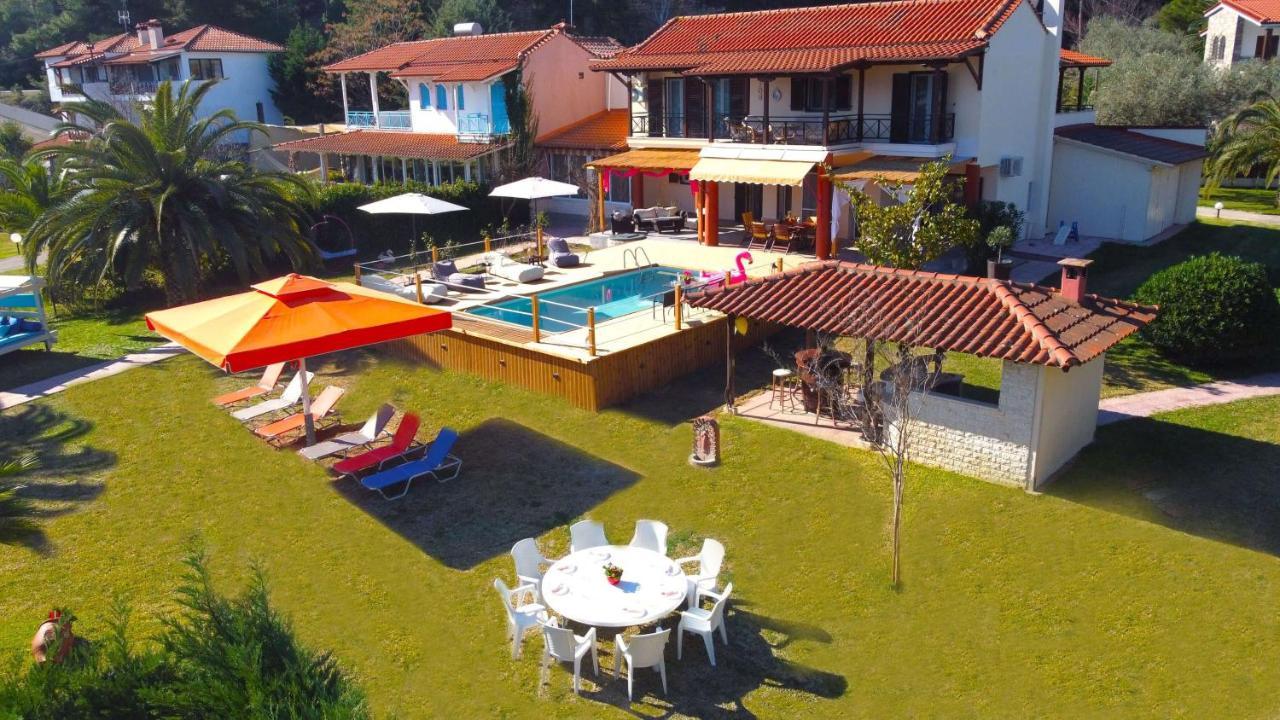 Villa Laguna Vourvourou Bagian luar foto