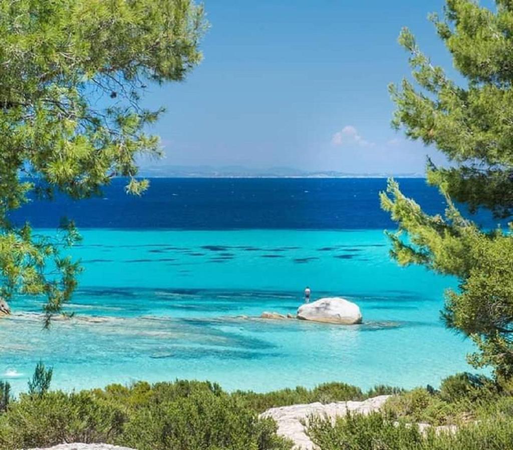Villa Laguna Vourvourou Bagian luar foto